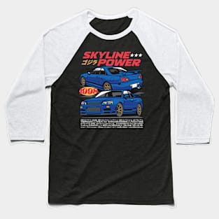 JDM R34 Baseball T-Shirt